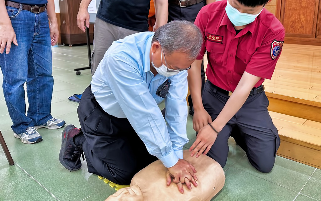學習CPR心肺復甦術